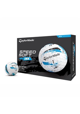 Piłki golfowe Taylormade SpeedSoft INK • Niebieskie 