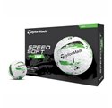 Piłki golfowe Taylormade SpeedSoft INK • Zielone 