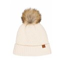 Czapka zimowa Callaway Pom Pom Beanie • Kremowa 