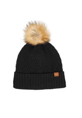 Czapka zimowa Callaway Pom Pom Beanie • Czarna 