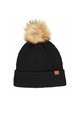 Czapka zimowa Callaway Pom Pom Beanie • Czarna 