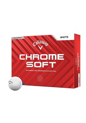 Piłki golfowe Callaway Chrome • Białe