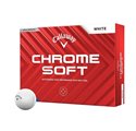 Piłki golfowe Callaway Chrome • Białe