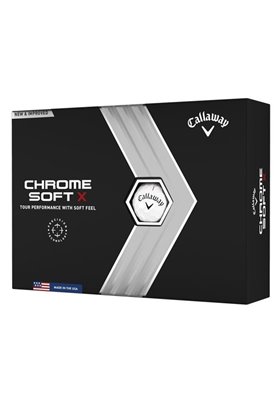 Piłki golfowe Callaway Chrom Soft X • Białe 