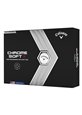 Piłki golfowe Callaway Chrome Soft X • Białe