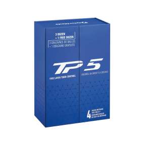 Piłki golfowe Taylormade TP5 4 Dozen Athlete Box 3+1