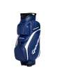 TaylorMade Deluxe Cart Bag niebiesko-biała