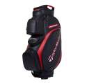 TaylorMade Deluxe Cart Bag czarno-czerwona