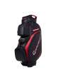 TaylorMade Deluxe Cart Bag czarno-czerwona