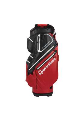 TaylorMade Cart Bag Storm Dry czerwono-czarna