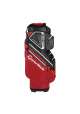 TaylorMade Cart Bag Storm Dry czerwono-czarna