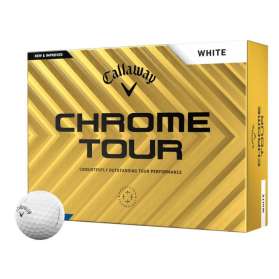 Piłki golfwe Callaway Chrome Tour White