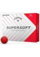 Piłki golfowe Callaway Supersoft • Czerwony Mat 