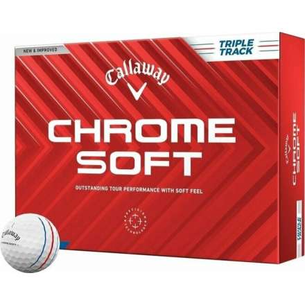 Piłki golfwe Callaway Chorme Soft TripleTrack 