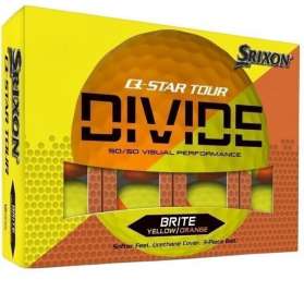 Piłki golfowe Srixon Q-Star Tour Divide • Pomarańczowe 2024