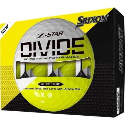 Piłki golfowe Srixon Q-Star Tour Divide • Pomarańczowe