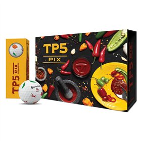 Piłki golfowe Taylormade TP5 pix • Peppers 