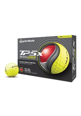 Piłki golfowe Taylormade TP5x Pix Yellow