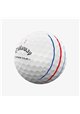 Piłki golfowe Callway Chrome Tour Triple Track • Białe