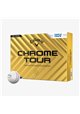 Piłki golfowe Callway Chrome Tour Triple Track • Białe
