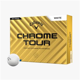 Piłki golfwe Callaway Chrome Tour • Białe 