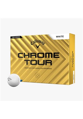 Piłki golfwe Callaway Chrome Tour • Białe 