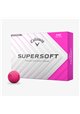 Piłki golfowe Callaway Supersoft • Różowy Mat 2025