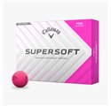 Piłki golfowe Callaway Supersoft • Różowy Mat 2025