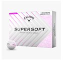 Piłki golfowe Callaway Supersoft Splattrt 360 • Różowe 2025