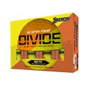 Piłki golfowe Srixon Q-Star Tour Divide • Pomarańczowe