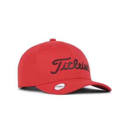 Czapka z daszkiem Titleist Junior Playesrs Performance BallMaker Red/Black