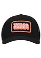 Taylormade Ventura Retro Truker Cap • Czarno koralowa