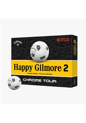 Piłki Golfowe Callaway Chrome Tour • Happy Gilmore 2 It's All In The Hips