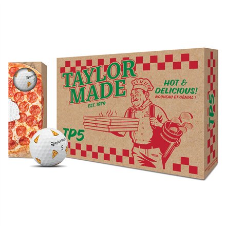 Piłki Golfowe Taylormade TP5 • Pizza Party 