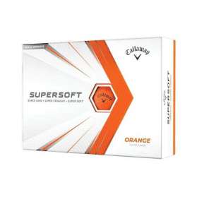 Piłki golfowe Callaway Supersoft • Pomarańczowy Mat