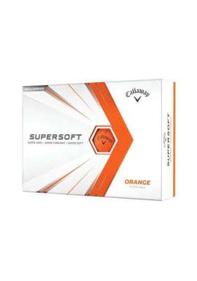 Piłki golfowe Callaway Supersoft • Pomarańczowy Mat 
