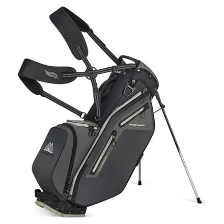 Torba golfowa BIG MAX Dri Lite Feather 2 • Szaro czarna 
