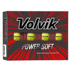 Piłki Volvik Power SOFT ● Żółte ● Tuzin