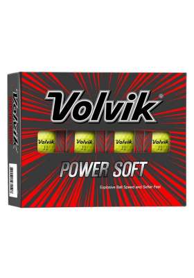 Piłki Volvik Power SOFT ● Żółte ● Tuzin