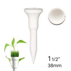 Lignum Tees 38mm • 16szt • Ecoline White