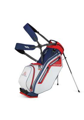 Torba golfowa BIG MAX Dri Lite Feather 2 • Steel Blue-Red-White