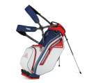 Torba golfowa BIG MAX Dri Lite Feather 2 • Steel Blue-Red-White