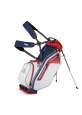 Torba golfowa BIG MAX Dri Lite Feather 2 • Steel Blue-Red-White