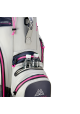 Torba golfowa BIG MAX Dri Lite SILENCIO 4 • Steel blue-off white-fuchsia