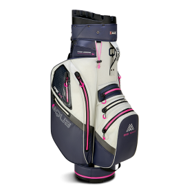 Torba golfowa BIG MAX Dri Lite SILENCIO 4 • Steel blue-off white-fuchsia