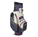 Torba golfowa BIG MAX Dri Lite SILENCIO 4 • Steel blue-off white-fuchsia