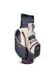 Torba golfowa BIG MAX Dri Lite SILENCIO 4 • Steel blue-off white-fuchsia