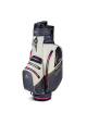 Torba golfowa BIG MAX Dri Lite SILENCIO 4 • Steel blue-off white-fuchsia