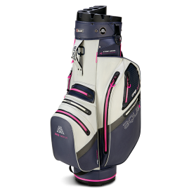 Torba golfowa BIG MAX Dri Lite SILENCIO 4 • Steel Blue-off White Fuchsia