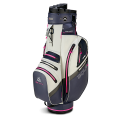 Torba golfowa BIG MAX Dri Lite SILENCIO 4 • Steel Blue-off White Fuchsia